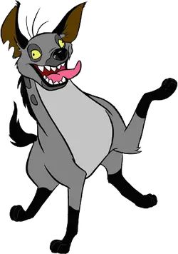 Grey Hyena - hyena - Transparent Layer PNG