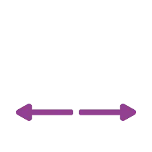 Bidirectional Arrow - graphic - No Background PNG