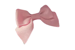 Pink Bow - hair accessory - decoration - Transparent Background PNG