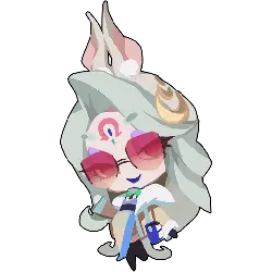 White Rabbit Girl - cartoon - High Resolution PNG