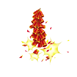 Firecrackers - Lossless PNG