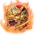Flame Lion Beast - power - Transparent Layer PNG