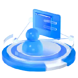 Blue Data Storage Device - information - PNG