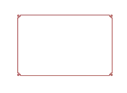 Red Border Decoration Pattern - decoration - design element - High Resolution PNG