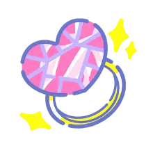 Heart Ring - Transparent Background PNG