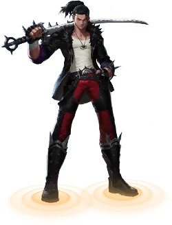 Dark Knight Swordsman - hero - High Resolution PNG