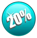 20% - offer - Free PNG