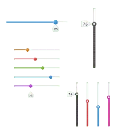 Colorful Progress Bars - graphic - Free Download PNG