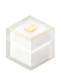Transparent Lock Box - gift - Transparent Layer PNG