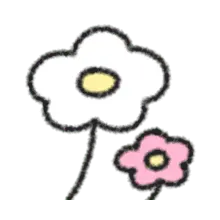 Two Flowers - Designer Recommended PNG