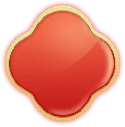 Red Button - smooth - design - PNG