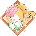 Pink Ear Girl - pink - No Watermark PNG