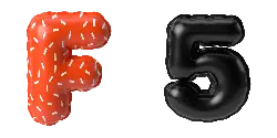 Letter Balloon - red - No Watermark PNG