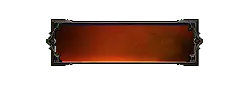 Red Metal Frame - edge frame - High Resolution PNG
