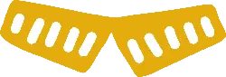 Yellow Keyboard - simple - Free PNG