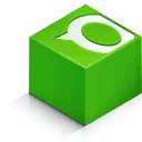 Q Cube - logo - Transparent Background PNG
