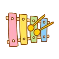 Xylophone - Transparent Layer PNG