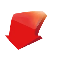 Red Arrow - logo - graphic - Transparent Layer PNG