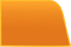 Orange Rectangle - Curated PNG