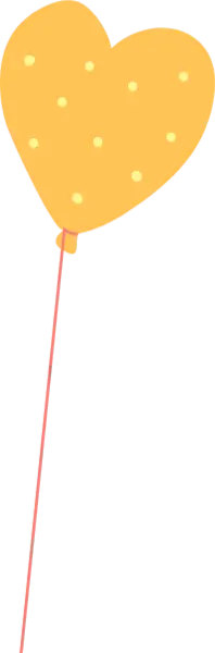 Heart-shaped Balloon - party - No Background PNG