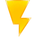 Lightning Bolt Symbol - icon - alert - Free PNG