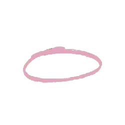 Pink Line Drawing - line - High Resolution PNG