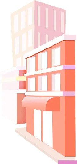 Pink Building - building - PNG Images