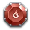 Flame Gem - power - High Resolution PNG
