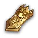 Gold Arm Guard - weapon - Transparent Layer PNG
