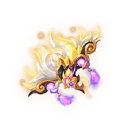 Purple Golden Phoenix - mythical creature - Free PNG