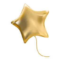 Gold Balloon - Free Download PNG