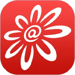 Petals Envelope - icon - High Resolution PNG