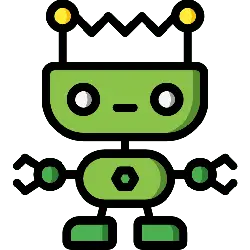 Green Robot - No Background PNG