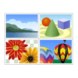 Scenic View、Geometric Shape、Sunflower、Hot Air Balloon - natural landscape - No Background PNG
