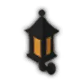 Street Lamp - black - PNG