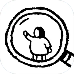 Magnifying Glass with Person - magnifying glass - Transparent Layer PNG