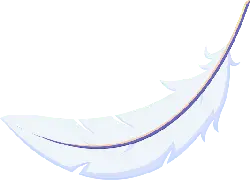 Feather - natural - Transparent Background PNG