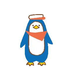 Penguin with Hat and Scarf - penguin - High Resolution PNG