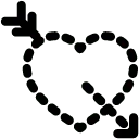 White Lines on Black Background - minimalistic - Free for Commercial Use PNG