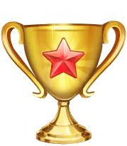 Gold Star Cup - award - High Resolution PNG