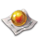 Gold Shield Badge - icon - Transparent Layer PNG