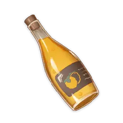 Yellow Liquid Bottle - bottle - No Watermark PNG