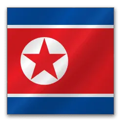 North Korean Flag - North Korea - Free PNG