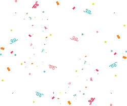 Colorful Confetti - Free PNG