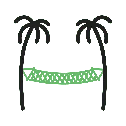 Hammock - beach - Free PNG