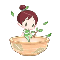 Little Girl Planting a Tree - planting a tree - No Background PNG