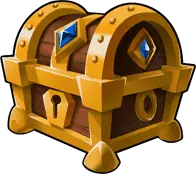 Treasure Chest - gem - adventure - Transparent Layer PNG