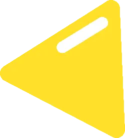 Yellow Arrow - logo - direction - High Resolution PNG