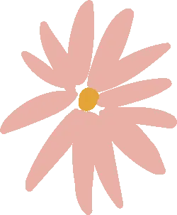 Pink Flower - simple - abstract - PNG Images