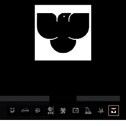 Black Bird Pattern - minimalist - High Resolution PNG